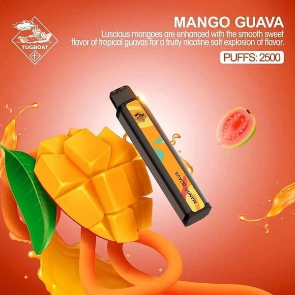 Tugboat XXL - Mango Guava - 50mg/ml 2500 Puffs