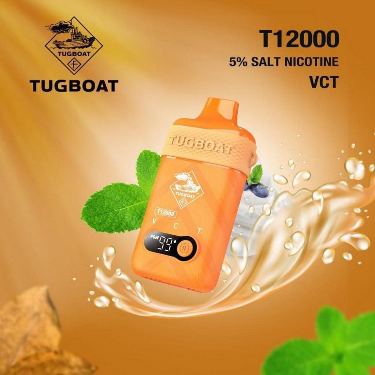 Tugboat T12000 - VCT - 50mg/ml 12000 Puffs