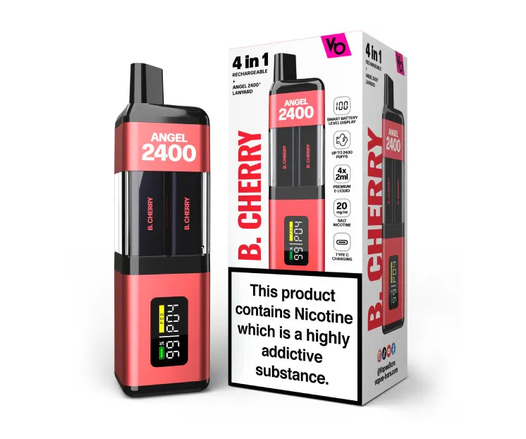 Ghost 2400 - B. Cherry - 20mg/ml 2400 Puffs