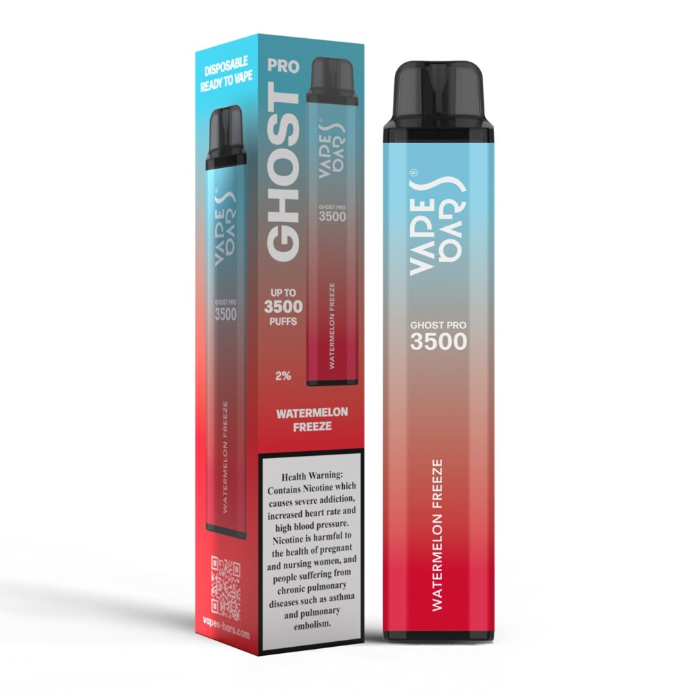 Ghost Pro - Watermelon Freeze - 20mg/ml 3500 Puffs