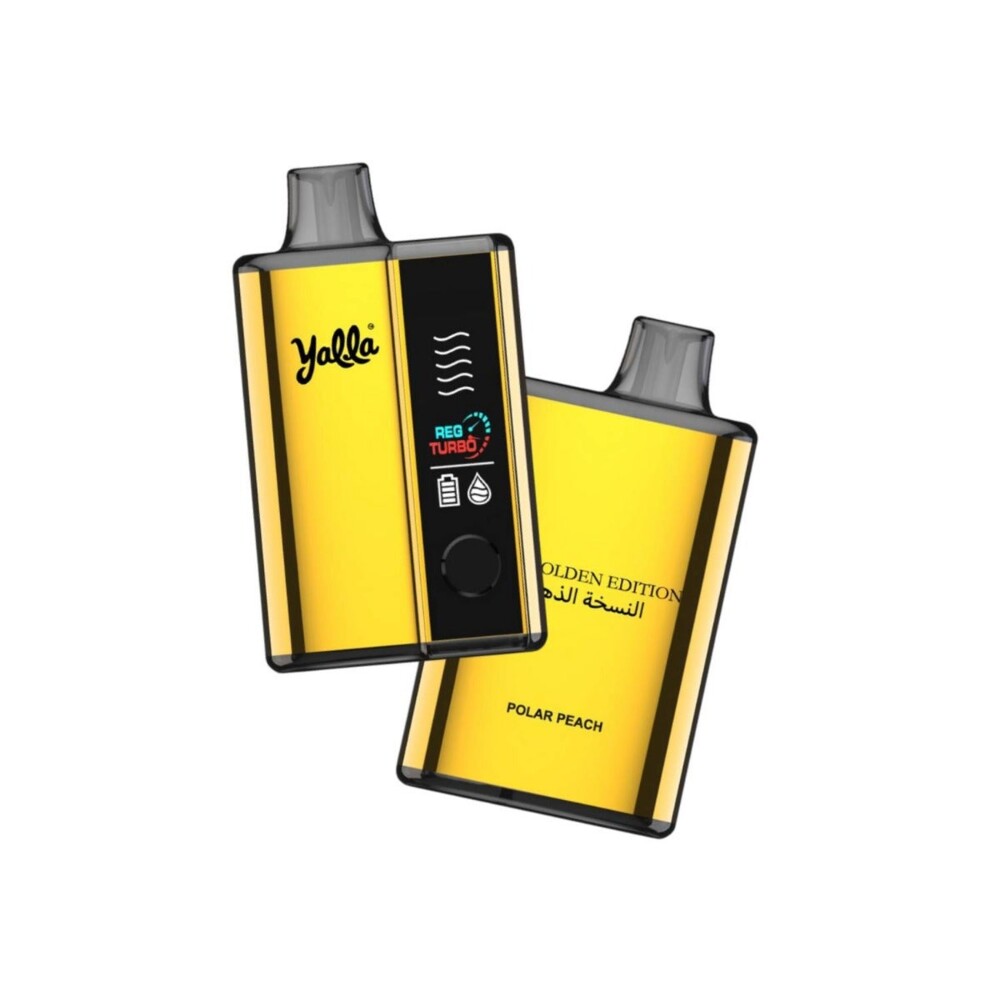 Yalla Luxe Mini - Polar Peach Peach Ice - 20mg/ml 6000 Puffs