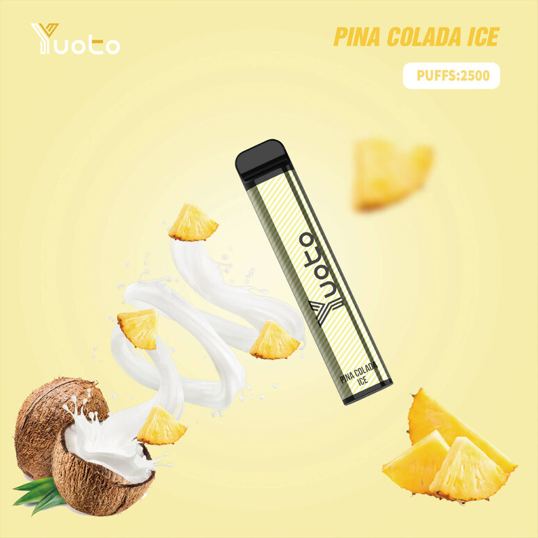 Yuoto Vape XXL - Pina Colada Ice - 50mg/ml 2500 Puffs