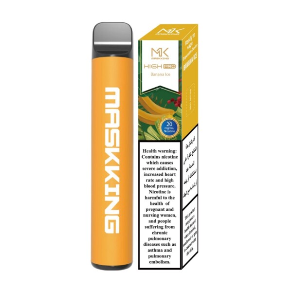 Maskking High PRO - Banana Ice 20mg/ml-1600 puffs