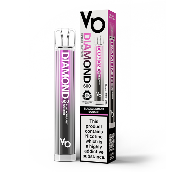 Diamond - Blackcurrant Squash - 20mg/ml 600 Puffs