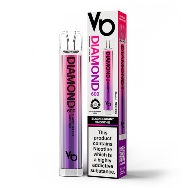 Diamond - Blackcurrant Smoothie - 20mg/ml 600 Puffs