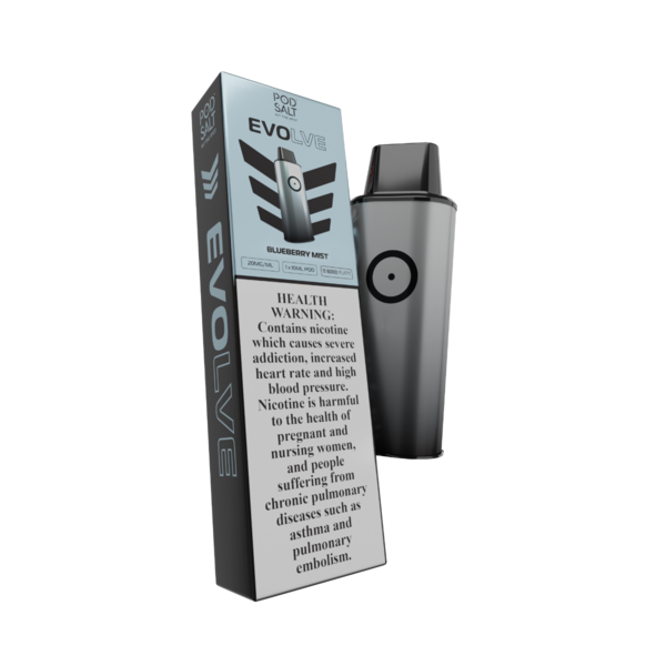 Pod Salt - Evolve Blueberry Mist - 20mg/ml 6000 Puffs