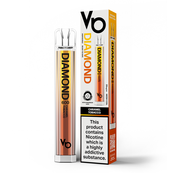 Diamond - Caramel Tobacco - 20mg/ml 600 Puffs