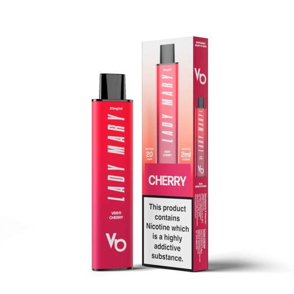 Lady Mary - Cherry - 20mg/ml 600 Puffs