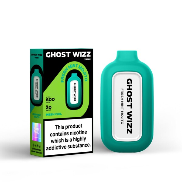 Ghost Wizz - Fresh Mint Mojito - 20mg/ml 600 Puffs