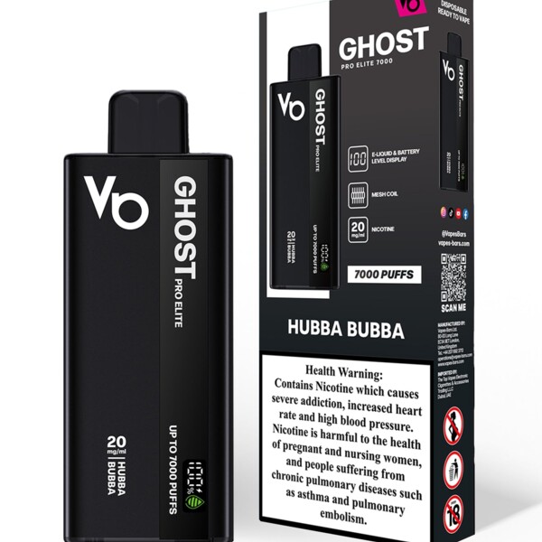 Ghost Pro Elite - Hubba Bubba - 20mg/ml 7000 Puffs