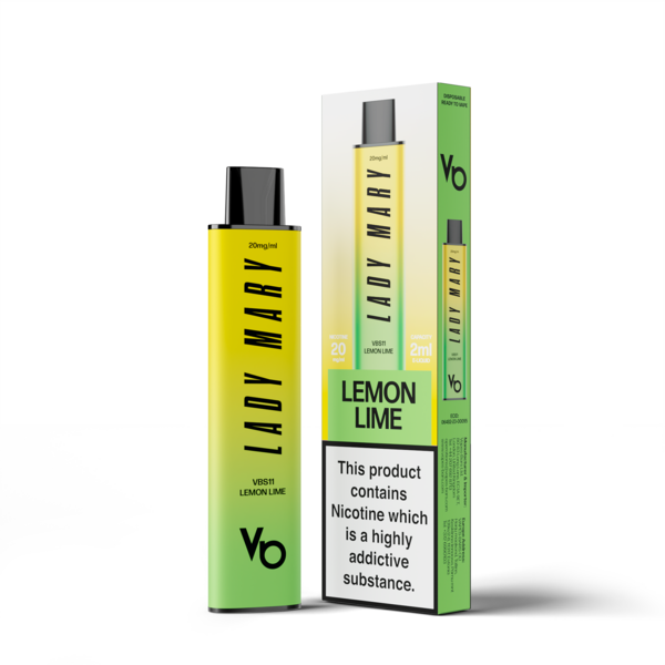 Lady Mary - Lemon & Lime - 20mg/ml 600 Puffs