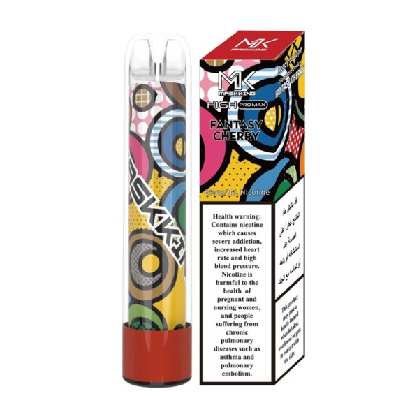 Maskking High PRO - MAX Fantasy Cherry -  20mg/ml 2500 Puffs