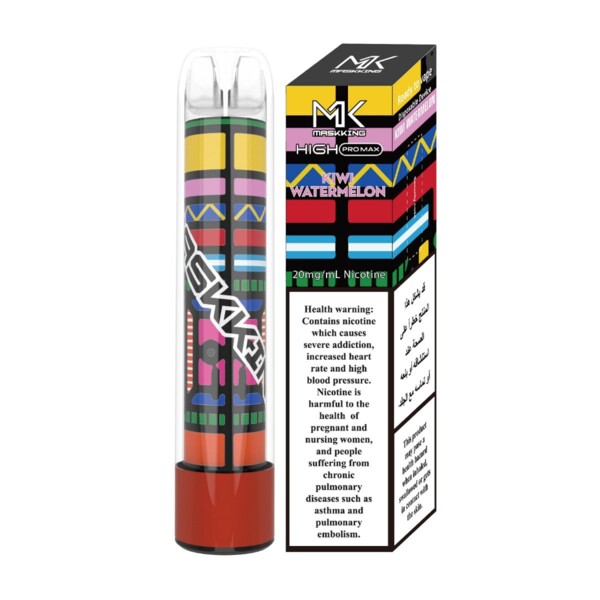 Maskking High PRO - MAX Kiwi Watermelon -  20mg/ml 2500 Puffs