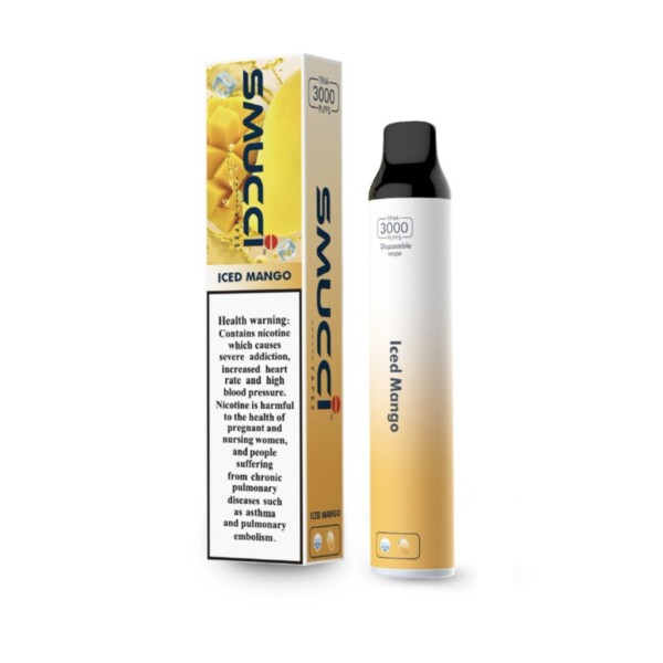 Smucci Iced Mango - 20mg/ml 3000 Puffs