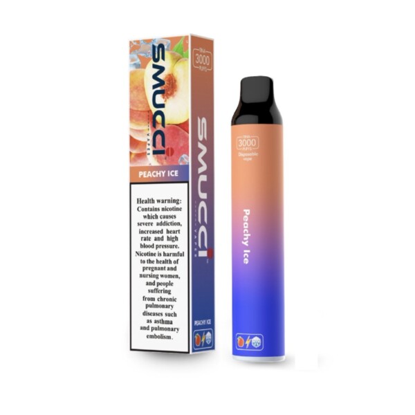 Smucci Peachy Ice - 20mg/ml 3000 Puffs