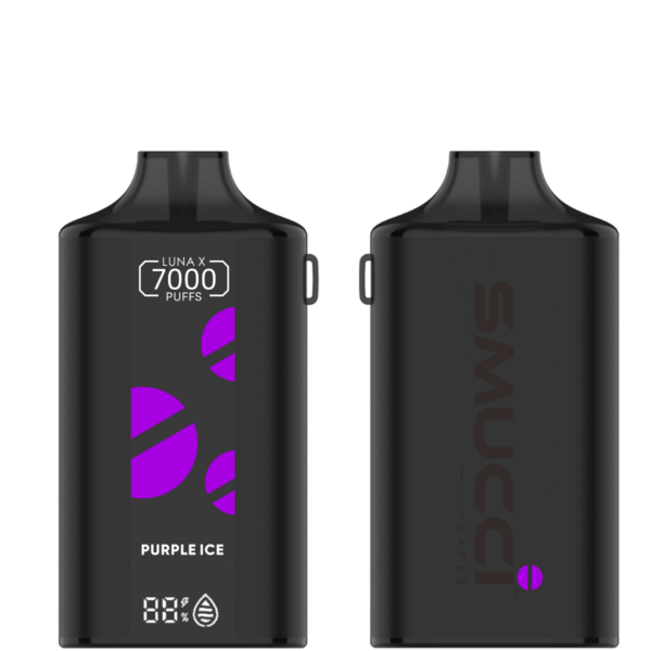 Smucci Vapes Luna X - Purple Ice - 20mg/ml 7000 Puffs