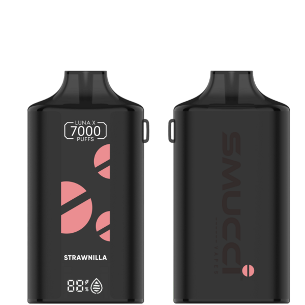 Smucci Vapes Luna X - Strawnilla - 20mg/ml 7000 Puffs