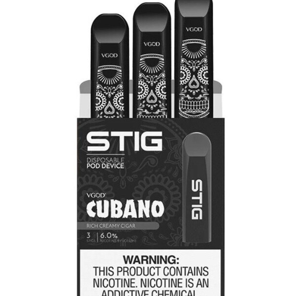 Stig VGOD - Cubano - 60mg/ml 3x200 Puffs