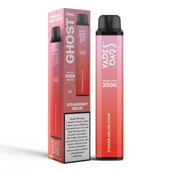 Ghost Pro - Strawberry Melon Chew - 20mg/ml 3500 Puffs