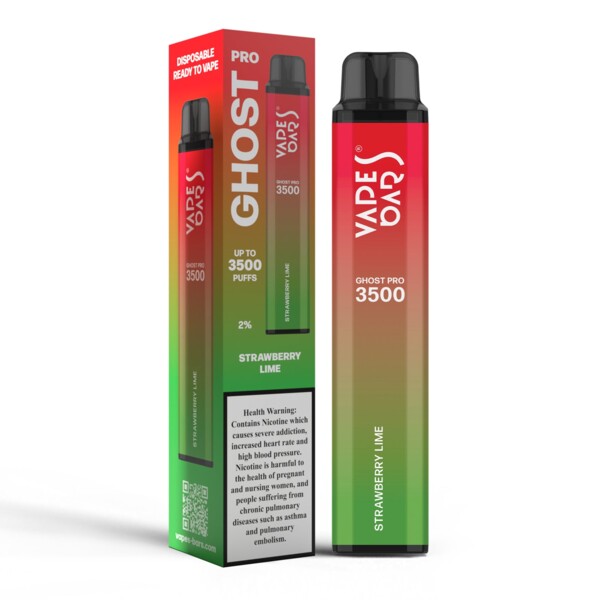 Ghost Pro - Strawberry Lime - 20mg/ml 3500 Puffs