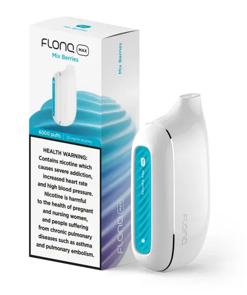 Flonq Max - Mix Berries - 20mg/ml 6000 Puffs