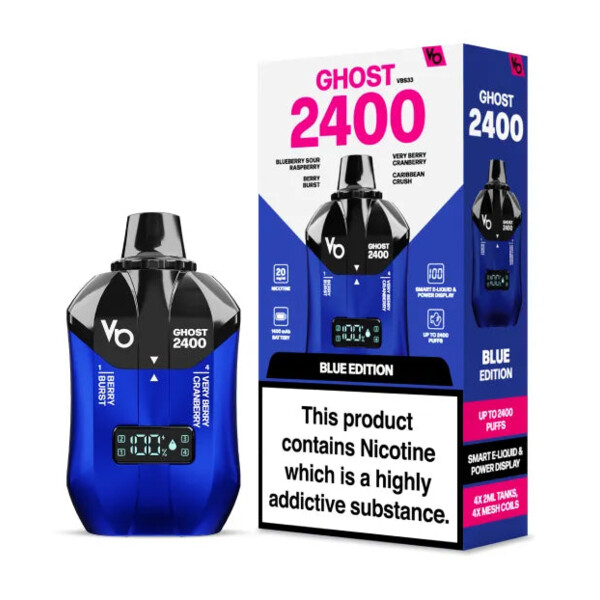 Ghost 2400 - Blue Edition - 20mg/ml 2400 Puffs