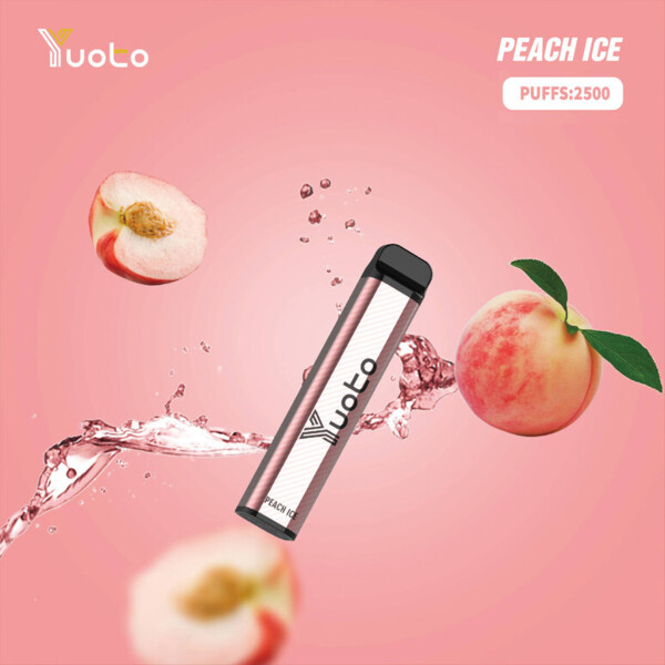 Yuoto Vape XXL - Peach Ice - 50mg/ml 2500 Puffs